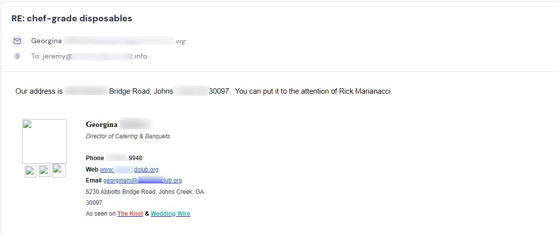 Campaign reply from retailer - retailer sample request 28 of 48