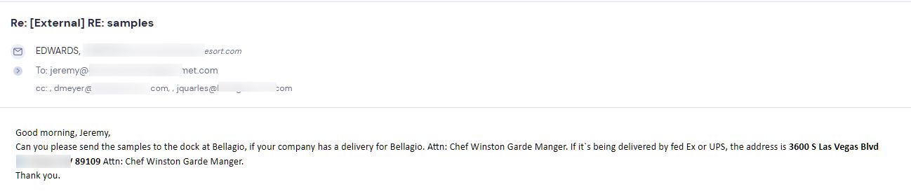 Campaign reply from retailer - retailer sample request 40 of 48