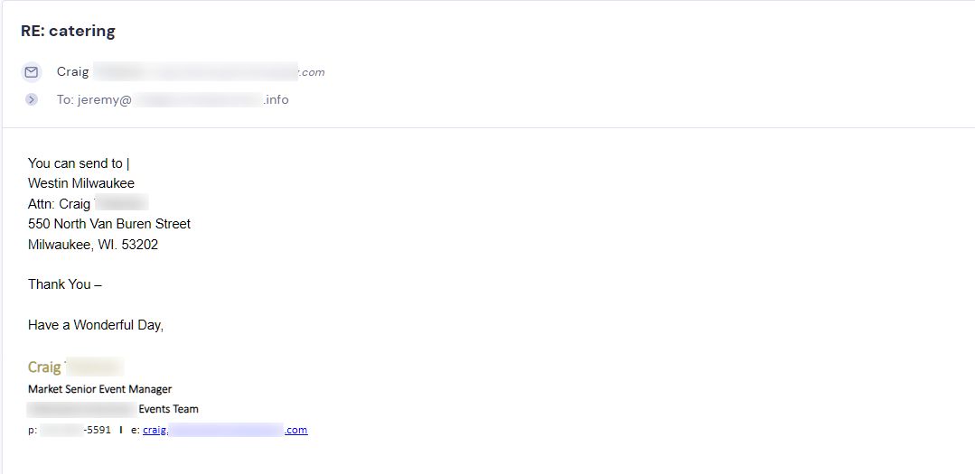 Campaign reply from retailer - retailer sample request 8 of 48