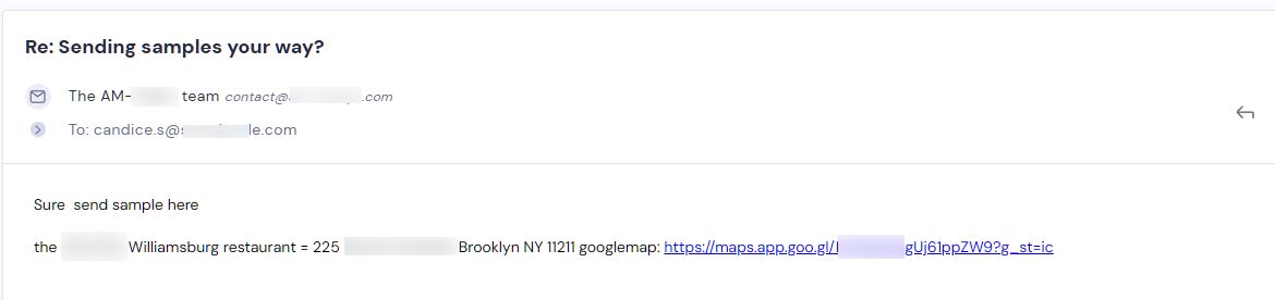 Retailer reply from Frozen Xplosion
