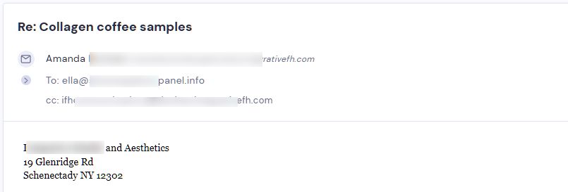 Retailer reply from Strong Coffee Company