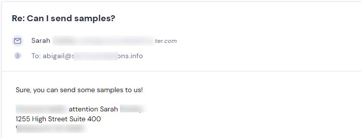 Retailer reply from Strong Coffee Company